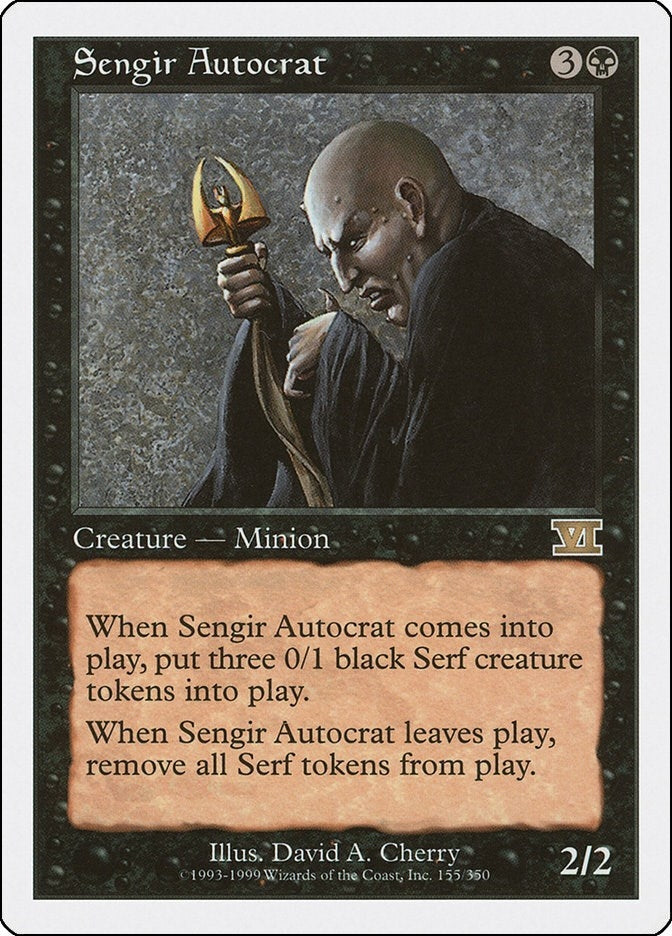 Image for Sengir Autocrat (155) (6ED) - Magic: The Gathering