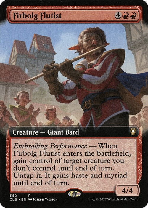 Firbolg Flutist (Extended Art) (582) (CLB)