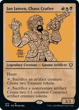 Jan Jansen, Chaos Crafter (Showcase) (424) (CLB)