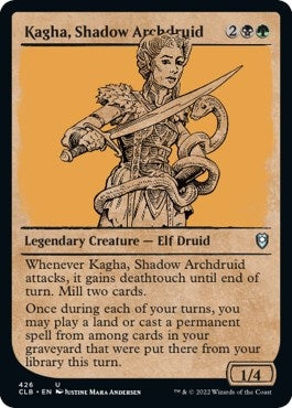 Kagha, Shadow Archdruid (Showcase) (426) (CLB)