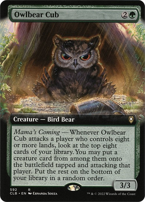 Owlbear Cub (Extended Art) (592) (CLB)