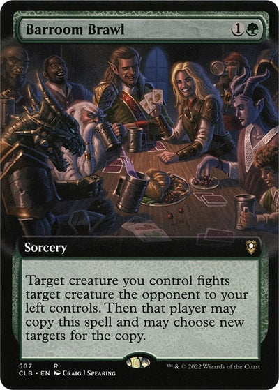 Barroom Brawl (Extended Art) (587) (CLB)