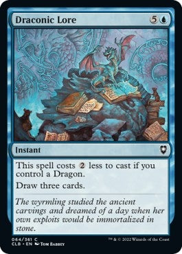 Draconic Lore (64) (CLB)