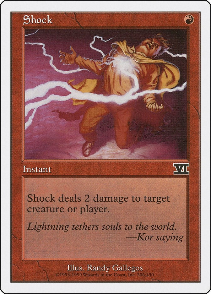 Image for Shock (206) (6ED) - Magic: The Gathering