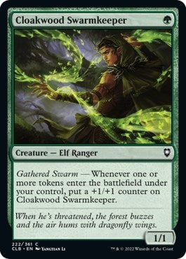 Cloakwood Swarmkeeper (222) (CLB)