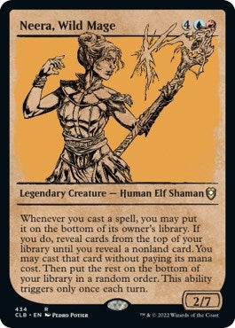 Neera, Wild Mage (Showcase) (434) (CLB)