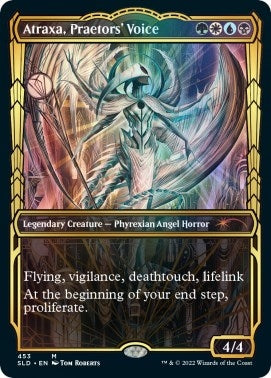 Image for Atraxa, Praetors' Voice (Gilded Foil) (453) (SLD) - Magic: The Gathering