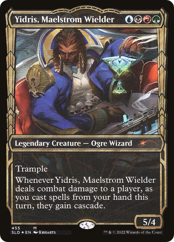 Image for Yidris, Maelstrom Wielder (Gilded Foil) (455) (SLD) - Magic: The Gathering