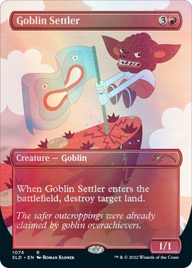 Image for Goblin Settler (1076) (SLD) - Magic: The Gathering