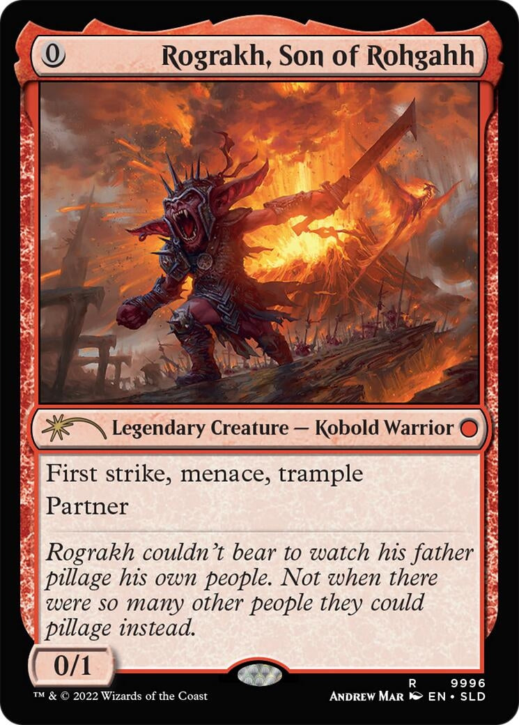 Image for Rograkh, Son of Rohgahh (9996) (SLD) - Magic: The Gathering