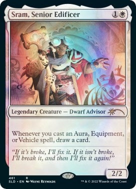 Image for Sram, Senior Edificer (461) (SLD) - Magic: The Gathering