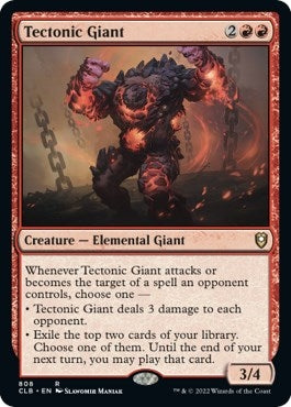 Tectonic Giant (808) (CLB)