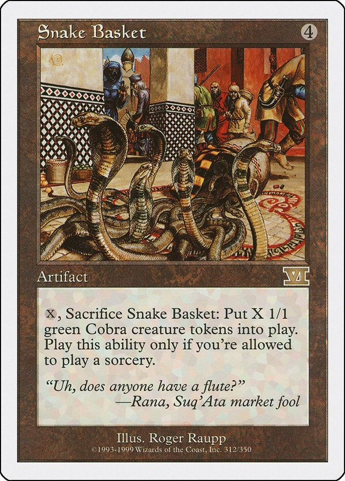 Image for Snake Basket (312) (6ED) - Magic: The Gathering