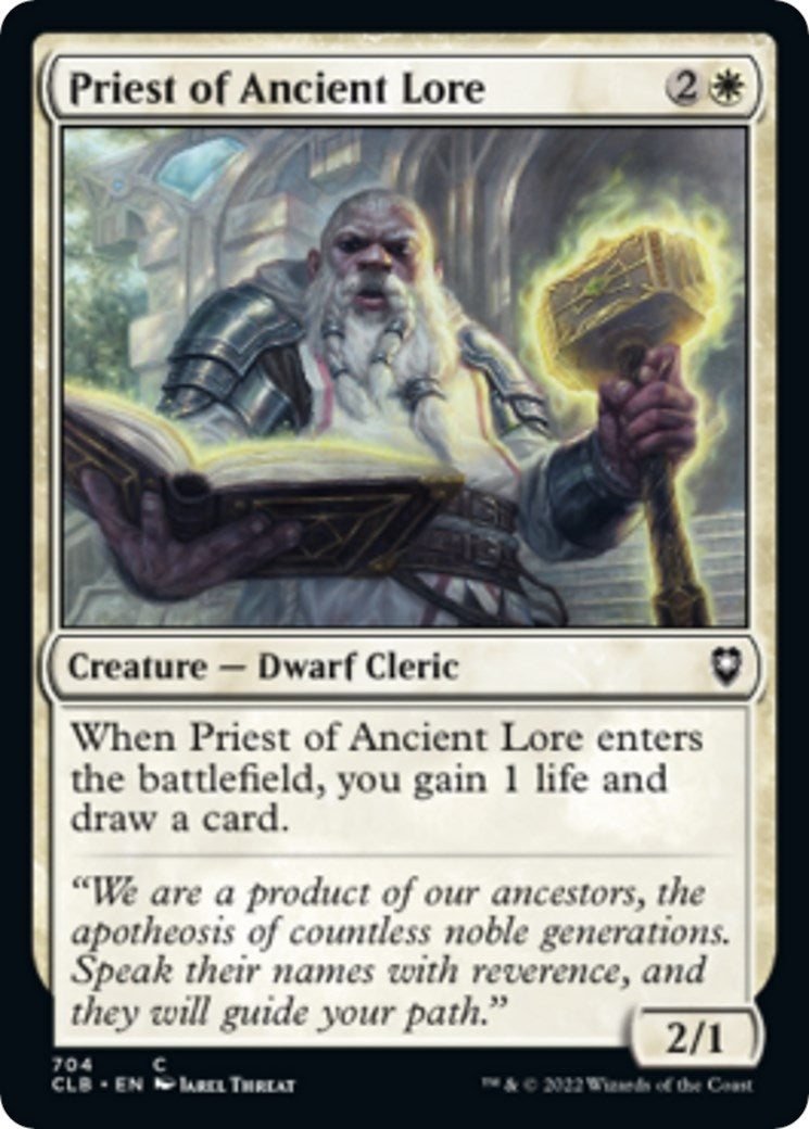 Priest of Ancient Lore (704) (CLB)