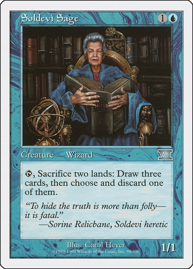 Image for Soldevi Sage (99) (6ED) - Magic: The Gathering