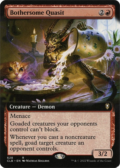 Bothersome Quasit (Extended Art) (628) (CLB)