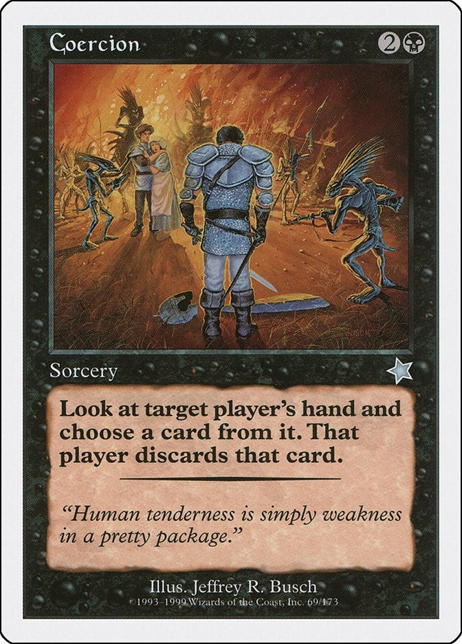 Image for Coercion (69) (S99) - Magic: The Gathering