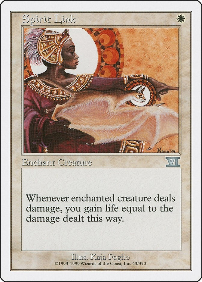 Image for Spirit Link (43) (6ED) - Magic: The Gathering