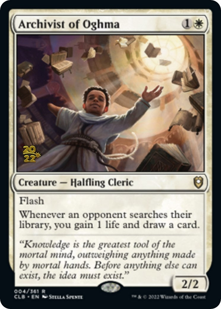 Image for Archivist of Oghma (4) (PRE) - Magic: The Gathering