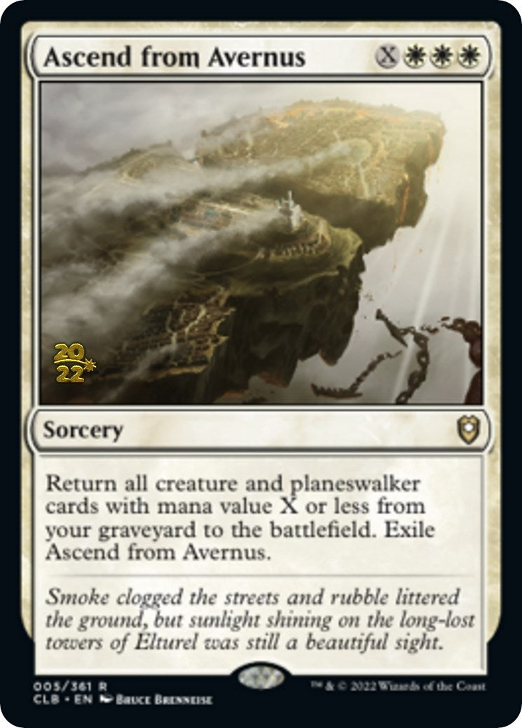 Image for Ascend from Avernus (5) (PRE) - Magic: The Gathering