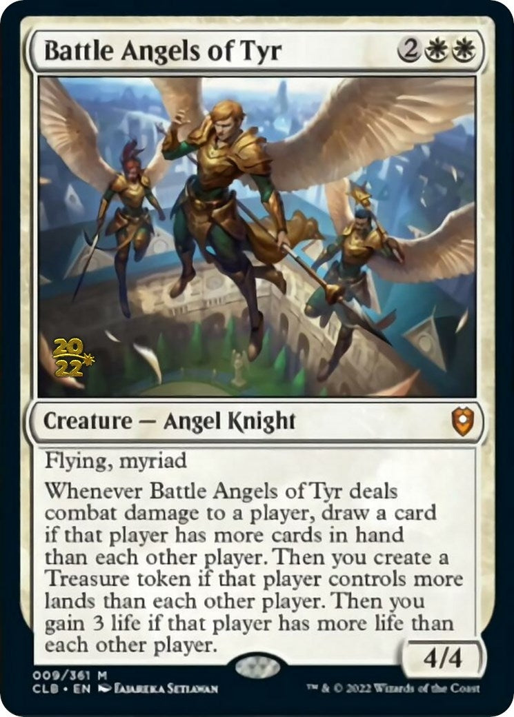 Image for Battle Angels of Tyr (9) (PRE) - Magic: The Gathering