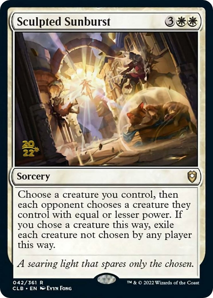 Image for Sculpted Sunburst (42) (PRE) - Magic: The Gathering