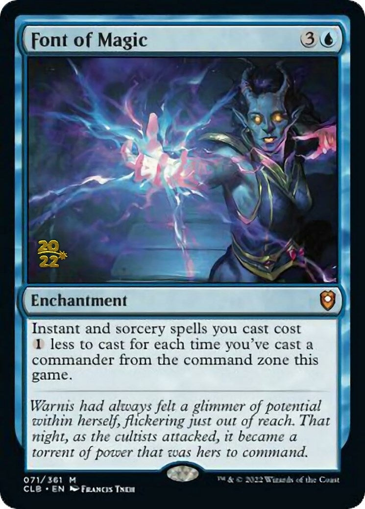 Image for Font of Magic (71) (PRE) - Magic: The Gathering