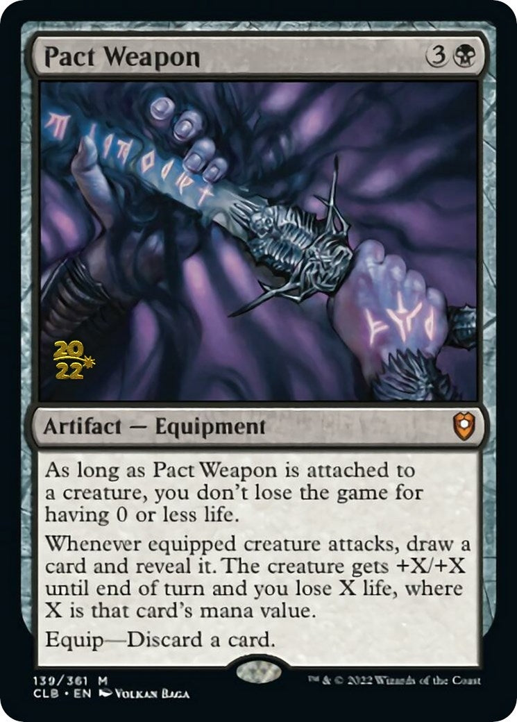 Image for Pact Weapon (139) (PRE) - Magic: The Gathering