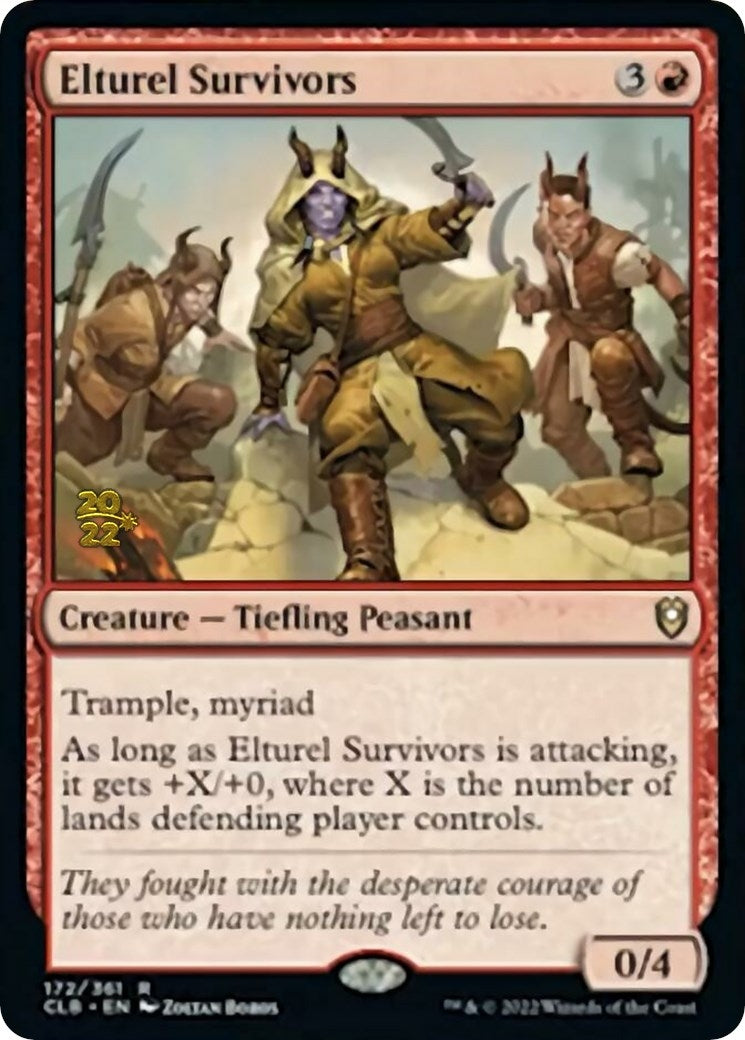 Image for Elturel Survivors (172) (PRE) - Magic: The Gathering