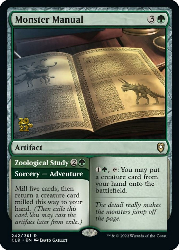 Image for Monster Manual (242) (PRE) - Magic: The Gathering