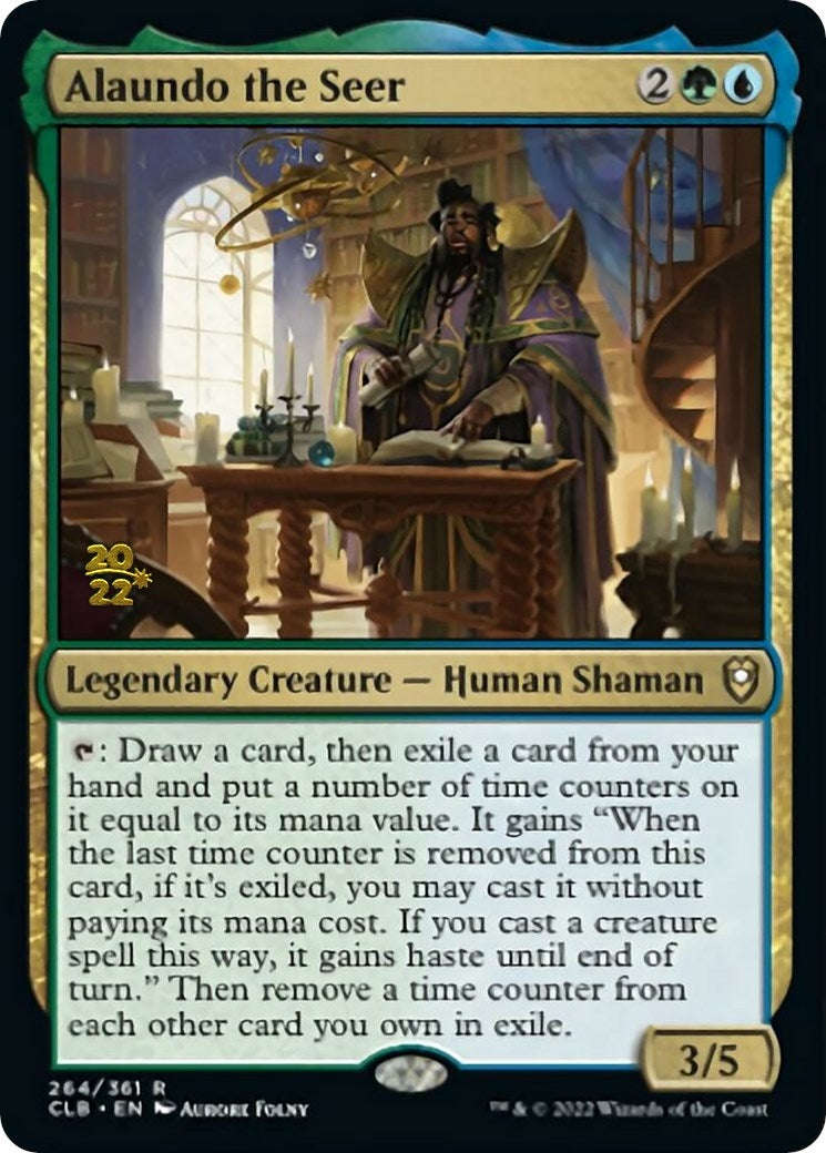Image for Alaundo the Seer (264) (PRE) - Magic: The Gathering