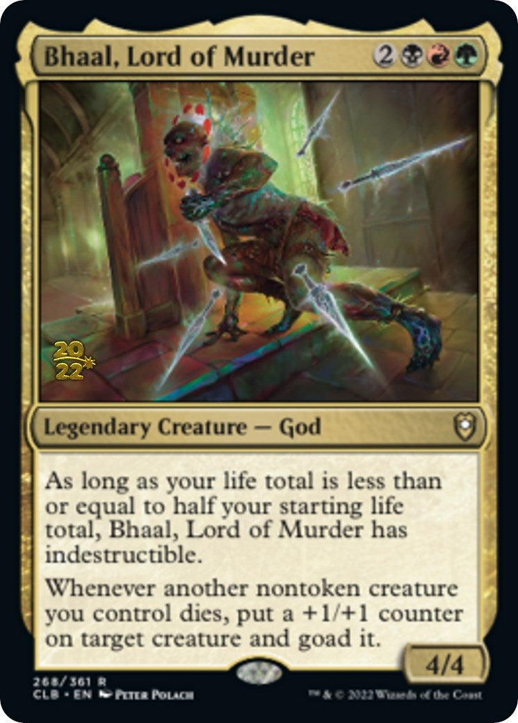 Image for Bhaal, Lord of Murder (268) (PRE) - Magic: The Gathering