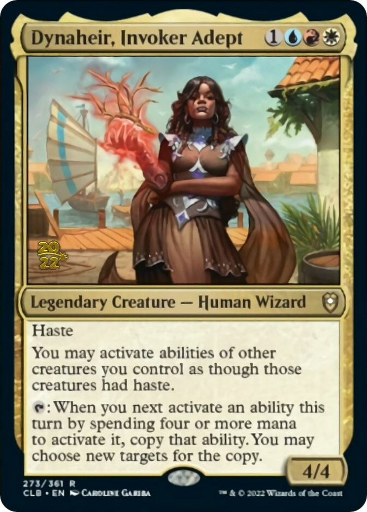 Image for Dynaheir, Invoker Adept (273) (PRE) - Magic: The Gathering