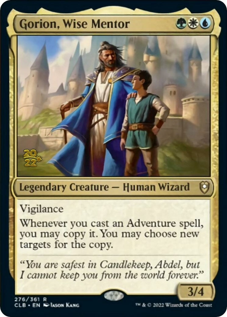 Image for Gorion, Wise Mentor (276) (PRE) - Magic: The Gathering