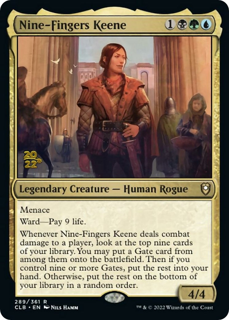Image for Nine-Fingers Keene (289) (PRE) - Magic: The Gathering