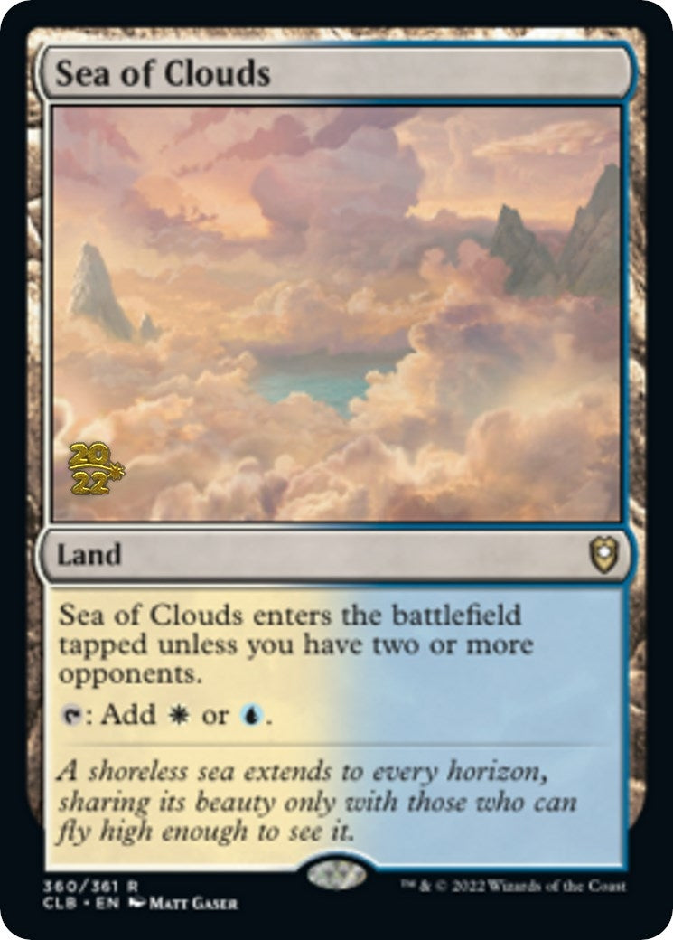 Image for Sea of Clouds (360) (PRE) - Magic: The Gathering