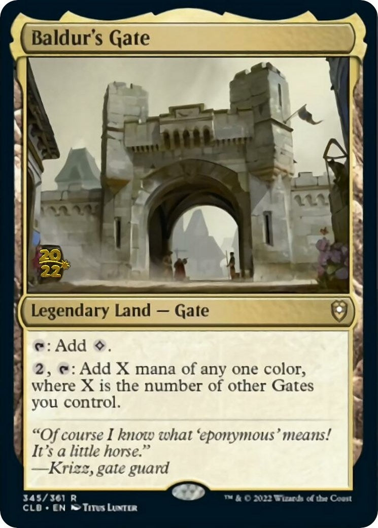 Image for Baldur's Gate (345) (PRE) - Magic: The Gathering
