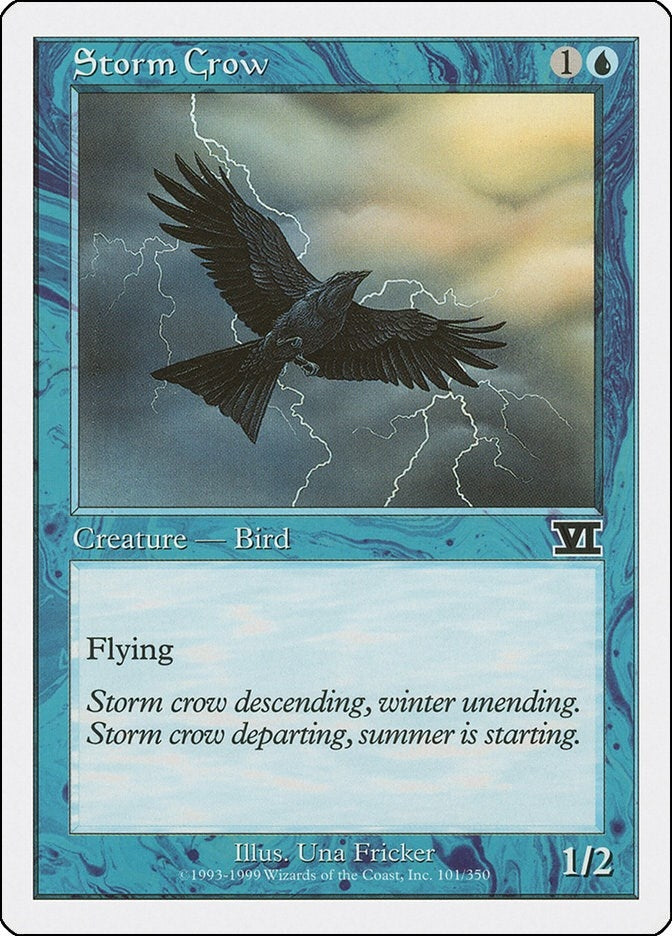 Image for Storm Crow (101) (6ED) - Magic: The Gathering