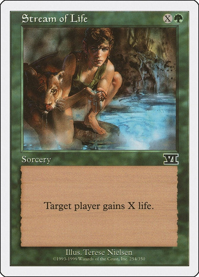 Image for Stream of Life (254) (6ED) - Magic: The Gathering