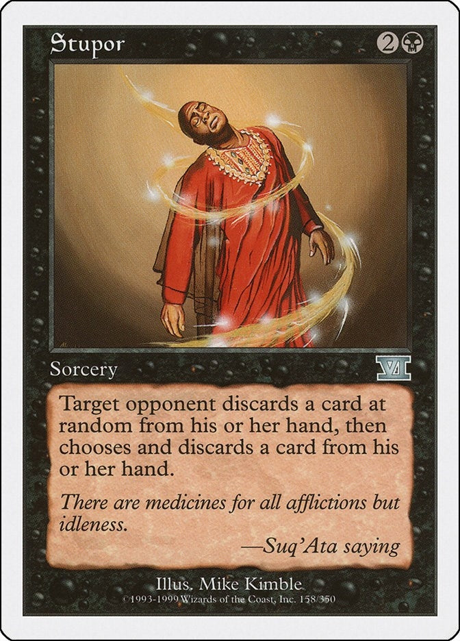 Image for Stupor (158) (6ED) - Magic: The Gathering