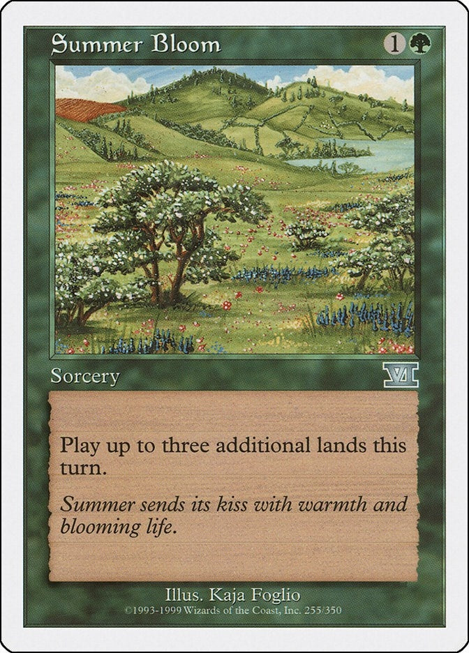 Image for Summer Bloom (255) (6ED) - Magic: The Gathering