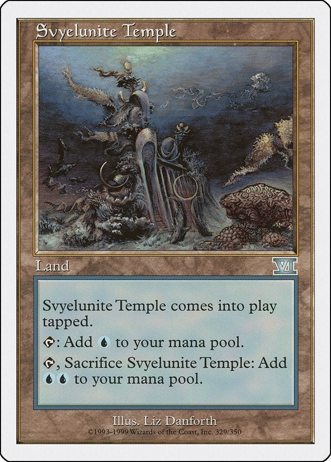 Image for Svyelunite Temple (329) (6ED) - Magic: The Gathering