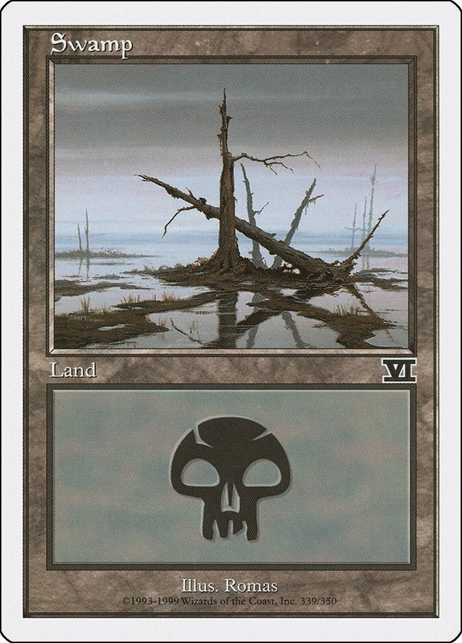 Image for Swamp (339) (339) (6ED) - Magic: The Gathering
