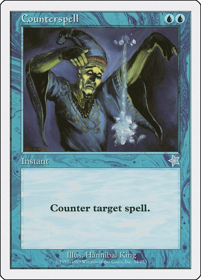 Image for Counterspell (34) (S99) - Magic: The Gathering