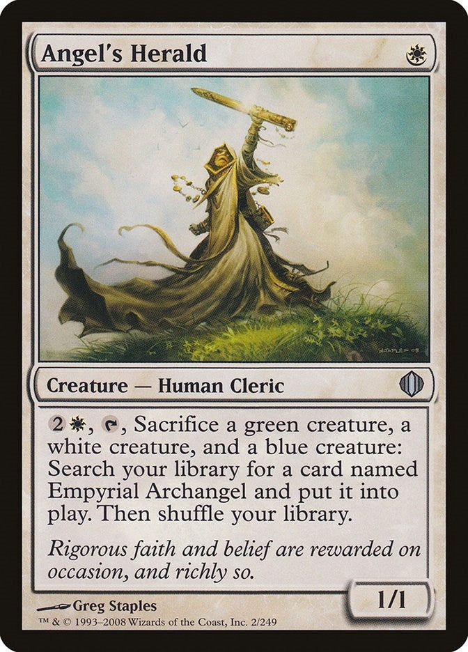 Image for Angel's Herald (2) (ALA) - Magic: The Gathering