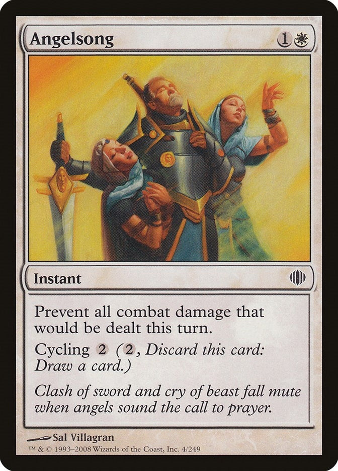 Image for Angelsong (4) (ALA) - Magic: The Gathering