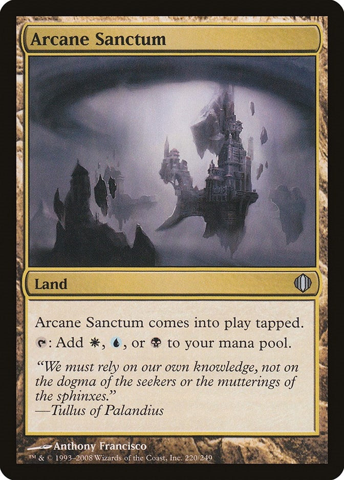 Image for Arcane Sanctum (220) (ALA) - Magic: The Gathering
