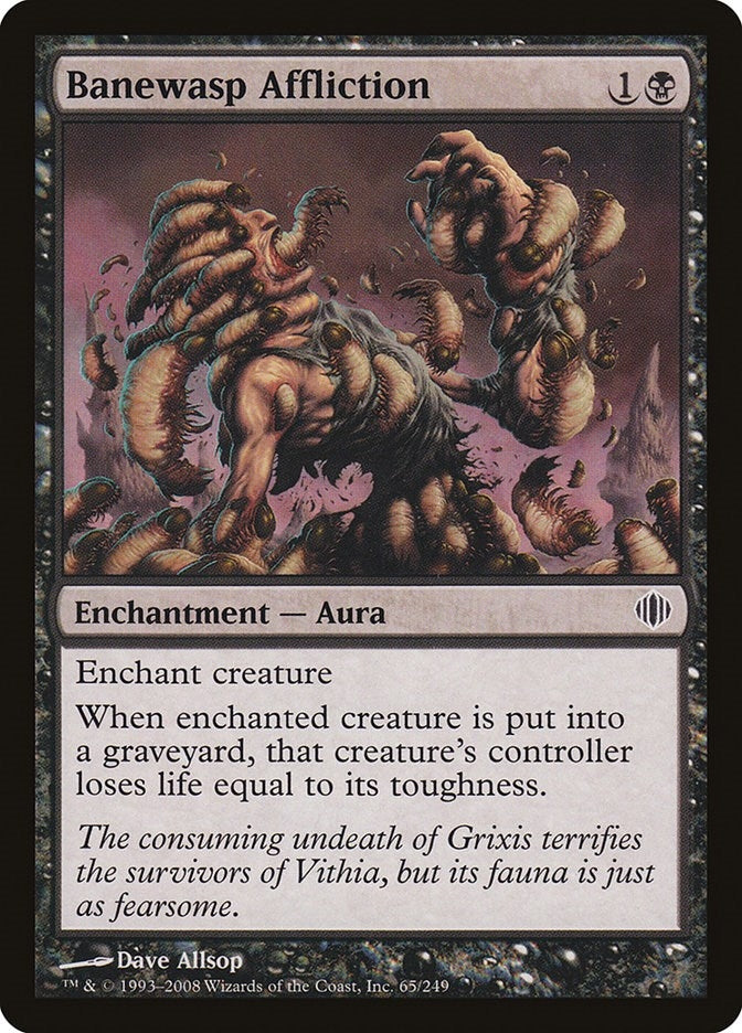 Image for Banewasp Affliction (65) (ALA) - Magic: The Gathering