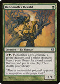 Image for Behemoth's Herald (124) (ALA) - Magic: The Gathering