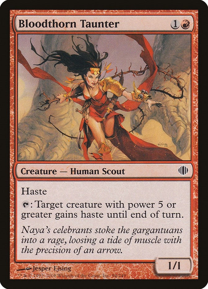 Image for Bloodthorn Taunter (94) (ALA) - Magic: The Gathering